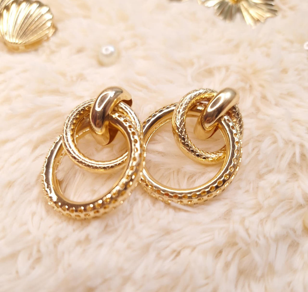 Golden hoops