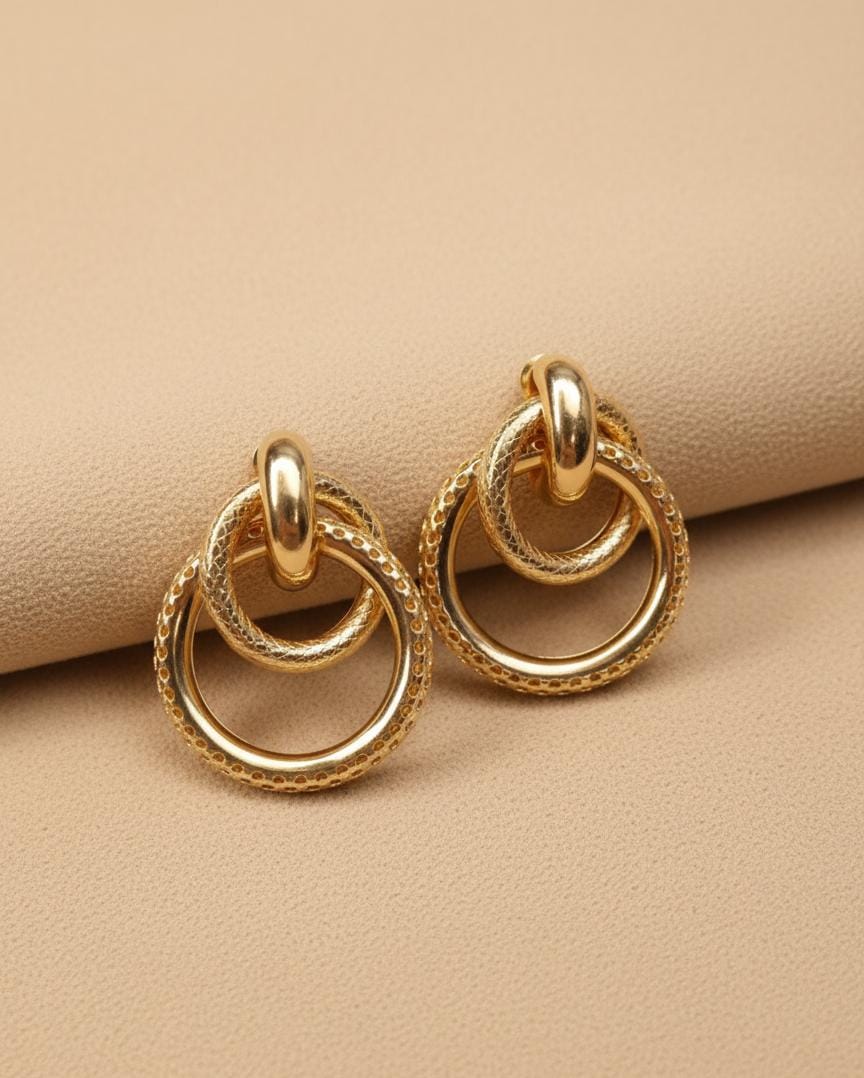 Golden hoops